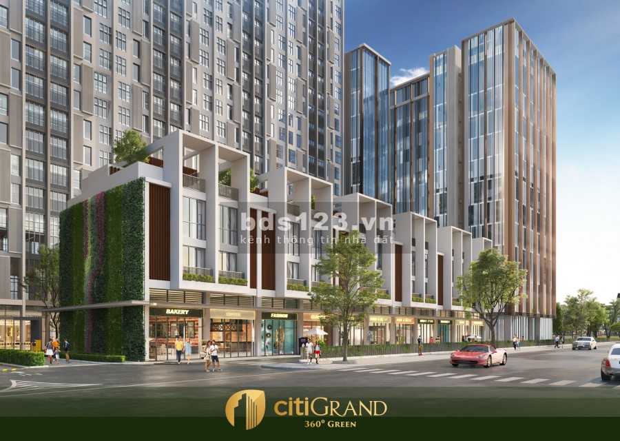 Chính chủ bán căn hộ cao cấp CitiGrand Quận 2 view Quận 1, 2PN 2WC giá gốc CĐT