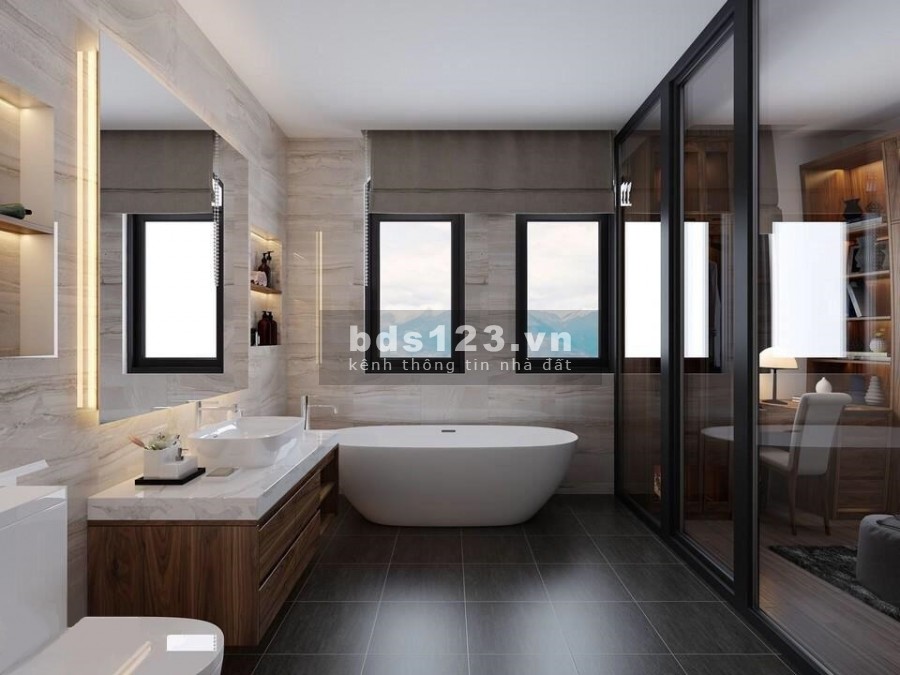 Bán siêu thự Long Biên dtsd 200m2, thang máy, tặng nội thất, vỉa hè ô tô tránh thoải mái