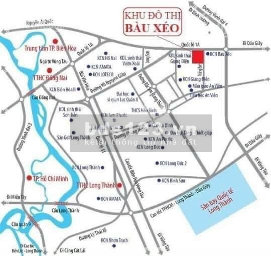 Bán nhà Trảng Bom, giá bán 3.6 tỷ, chiết khấu cao, sổ hồng riêng, khu đô thị Bàu Xéo