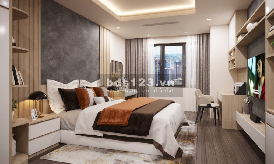 Bán căn hộ kép 2 cửa chính DT 135m2 gồm 95m2, 3PN + 1 studio đóng 30% (1.1 tỷ) nhận nhà