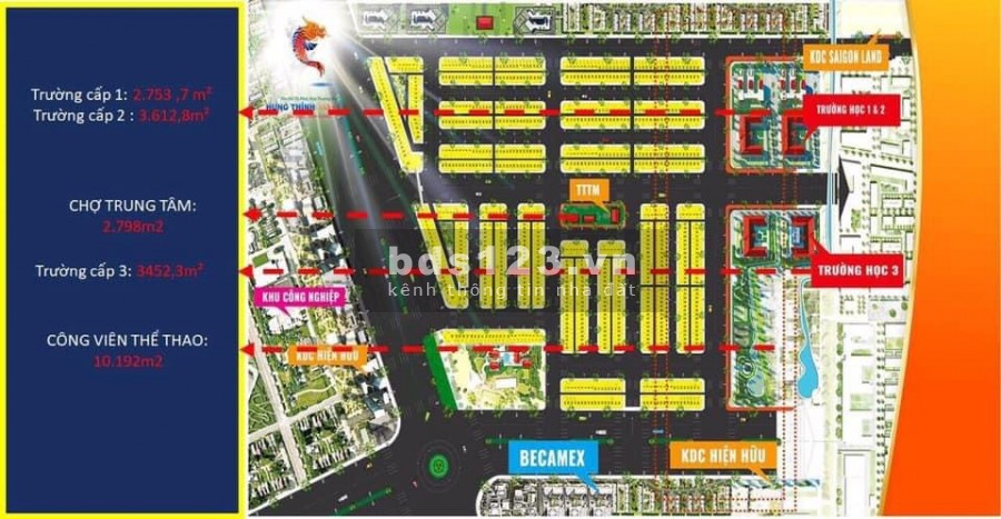Đất nền Bình Dương cách trung tâm 5 phút, mặt tiền đường quốc lộ, sổ hồng riêng, giá chỉ 990tr