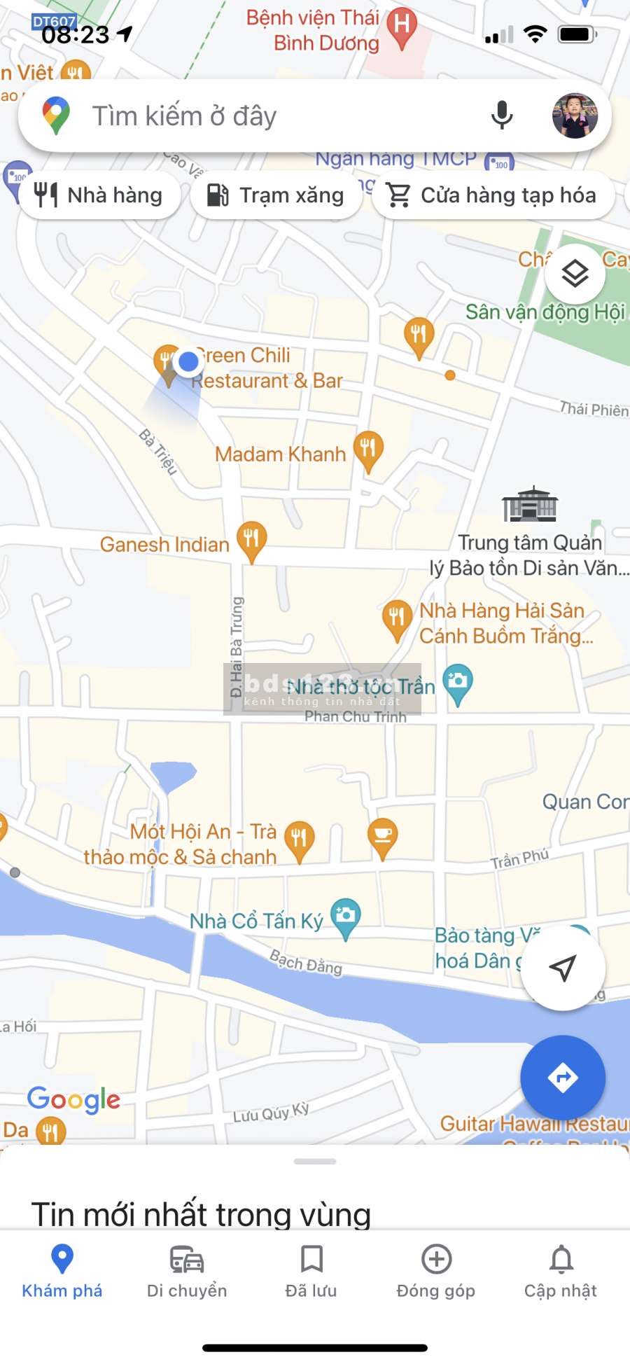 Bán nhà đường Hai Bà Trưng phố cổ Hội An, liên hệ xem nhà 0905725715, giá bán 22.5 tỷ