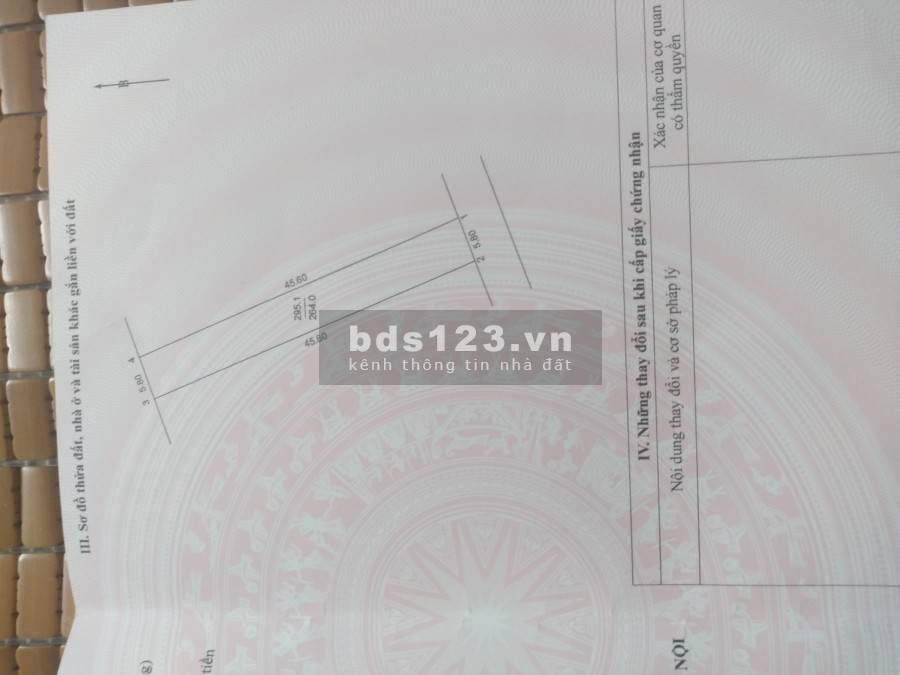 Bán đất Phùng 264m2 giá cực rẻ bao sổ, ngoại thành Hà Nội
