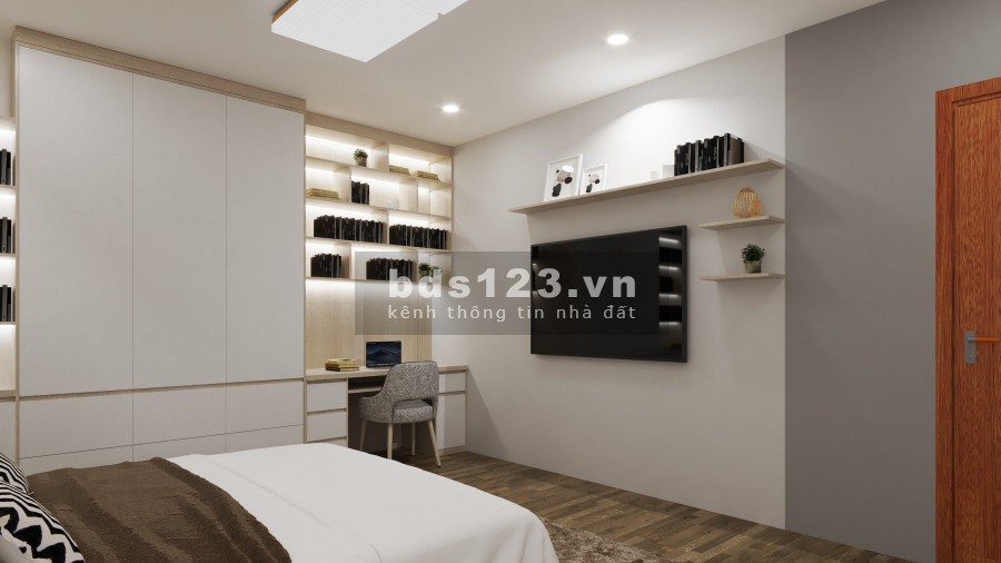 Bán căn hộ kép 2 cửa chính DT 135m2 gồm 95m2, 3PN + 1 studio đóng 30% (1.1 tỷ) nhận nhà