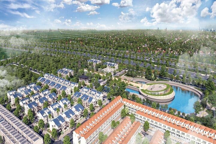 Biệt thự siêu đẹp gần Hồ và khu công viên âm nhạc giá hấp dẫn đầu tư, sở hữu lâu dài