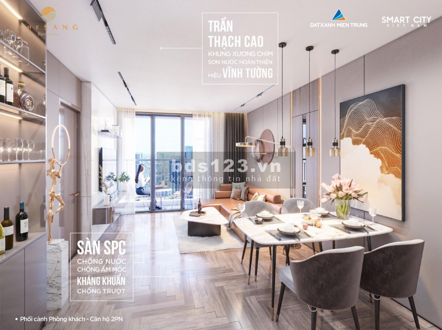 Bán căn hộ chung cư The Sang Residence view biển siêu sang, hỗ trợ vay ngân hàng lên đến 80%