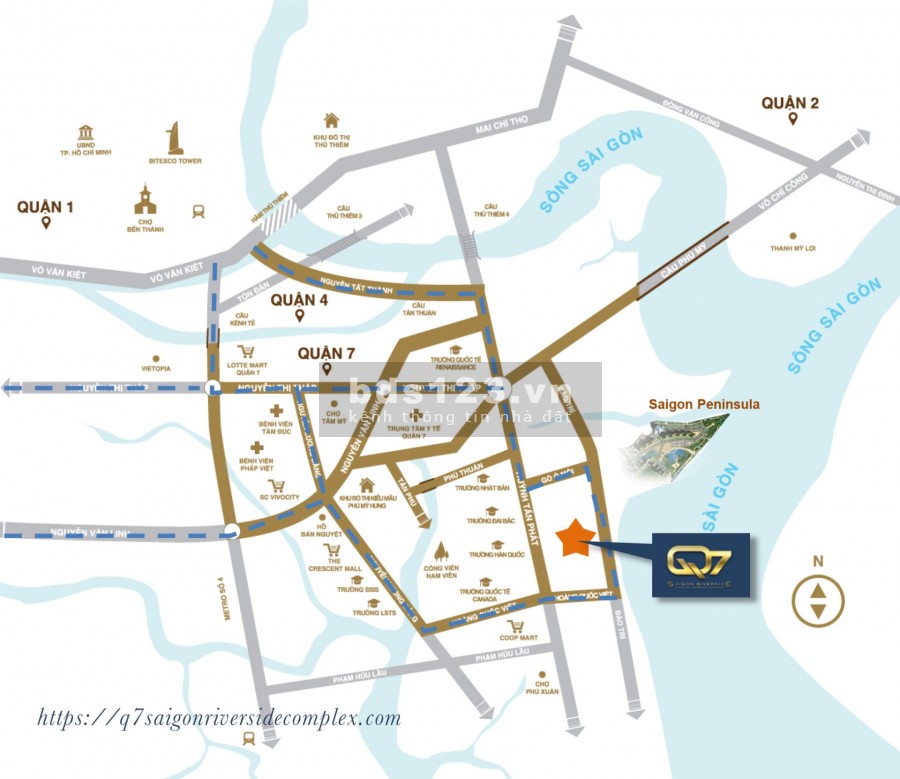Cần bán căn hộ Quận 7 giá 1,95 tỷ.
