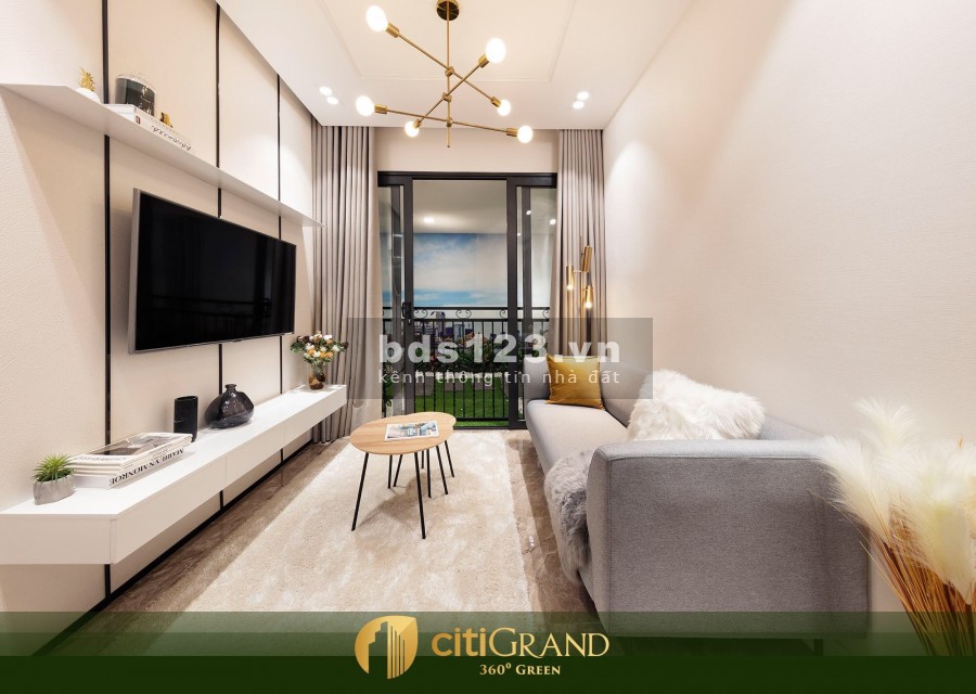 Chính chủ bán căn hộ cao cấp CitiGrand Quận 2 view Quận 1, 2PN 2WC giá gốc CĐT