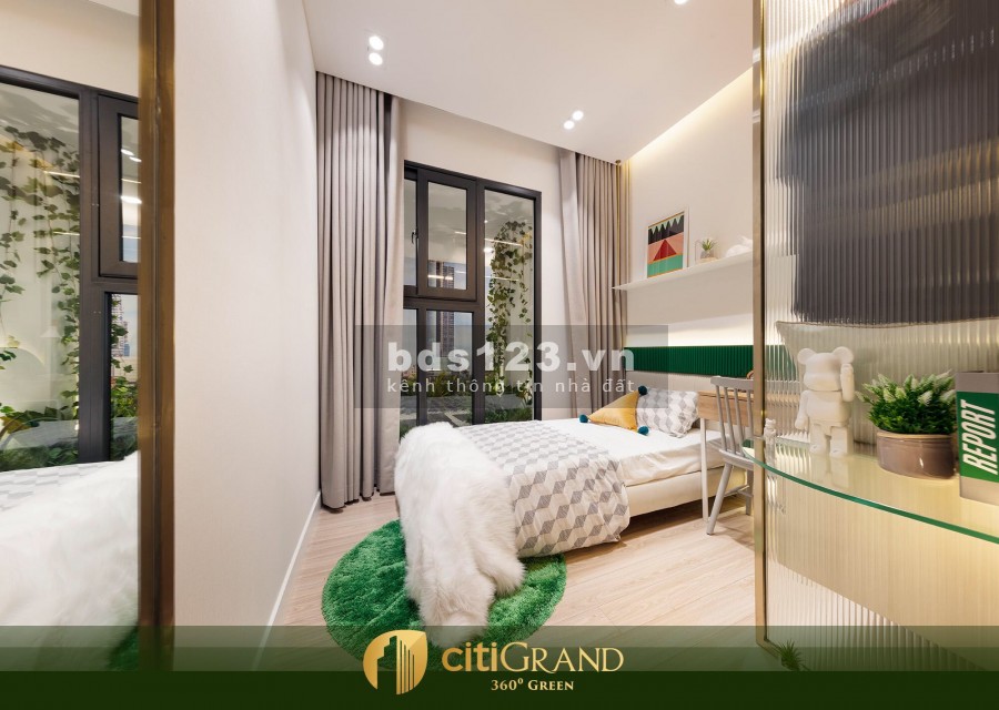 Chính chủ bán căn hộ cao cấp CitiGrand Quận 2 view Quận 1, 2PN 2WC giá gốc CĐT