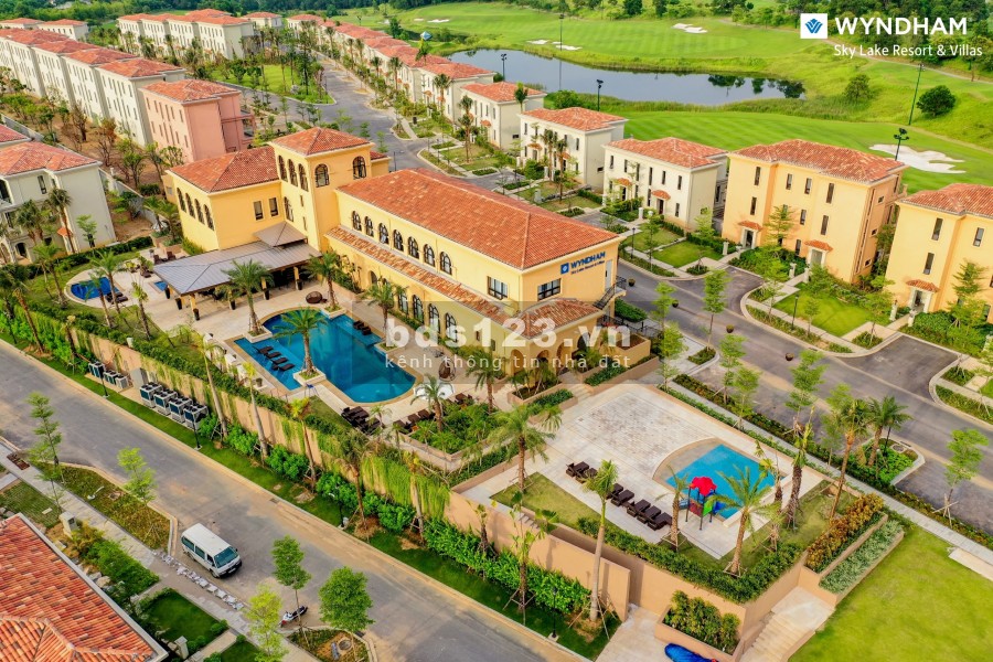 Biệt thự nghỉ dưỡng với thu chơi thượng lưu. Wyndham Sky Lake Resort & Villas
