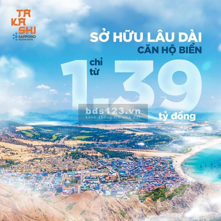 Căn hộ trực diện biển, sổ hồng riêng, thanh toán 20% nhận nhà, hỗ trợ vay 70% Gọi ngay 0904444840