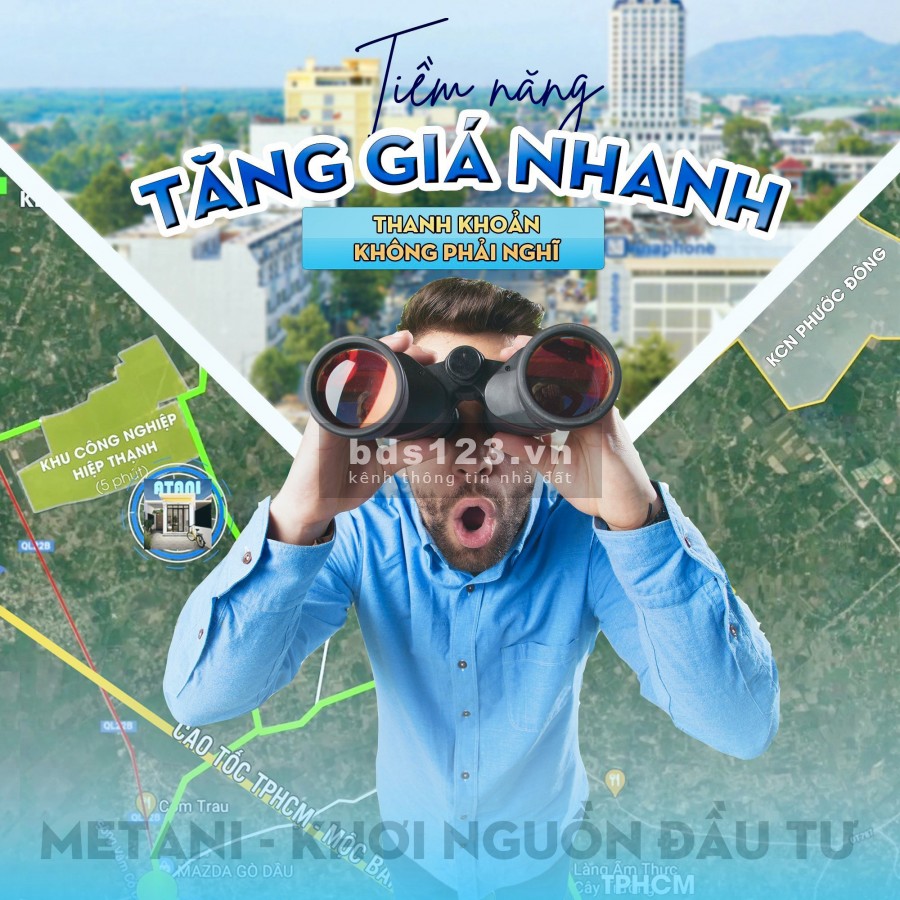 Bán nhà liền kề Metani tại Đường 22B, Gò Dầu, Tây Ninh diện tích 250m2 giá 435 Triệu
