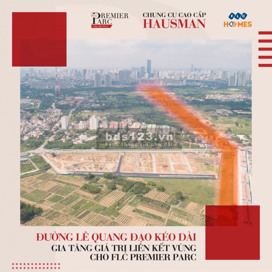 Chung cư cao cấp FLC Hausman Đại Mỗ - MB đợt 1 tặng Voucher 100 triệu