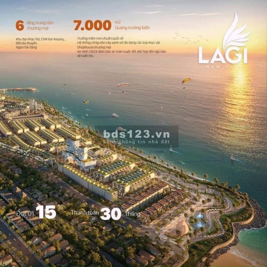 LAGI NEW CITY- cơ hội đón sóng tăng trưởng tại tâm điểm tam giác vàng du lịch