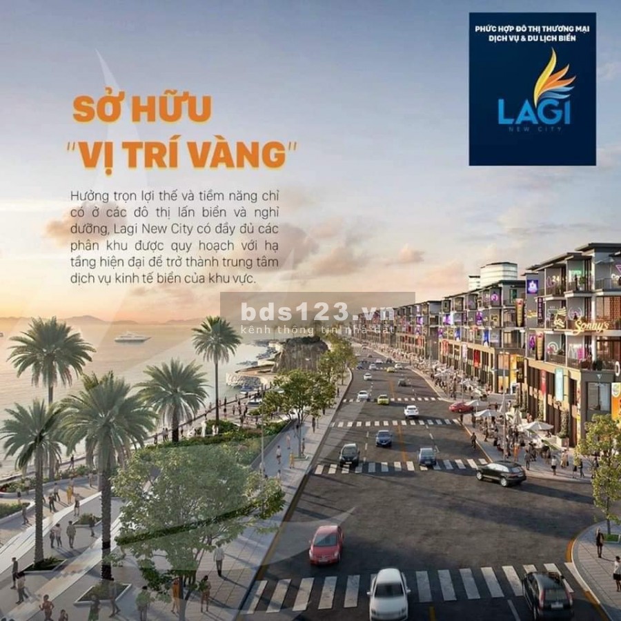 LAGI NEW CITY- cơ hội đón sóng tăng trưởng tại tâm điểm tam giác vàng du lịch