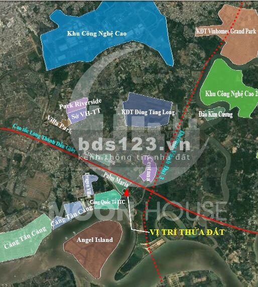 6658m2 đất mặt tiền đường Trường Lưu Phường Long Trường giá 66 tỷ 590 triệu