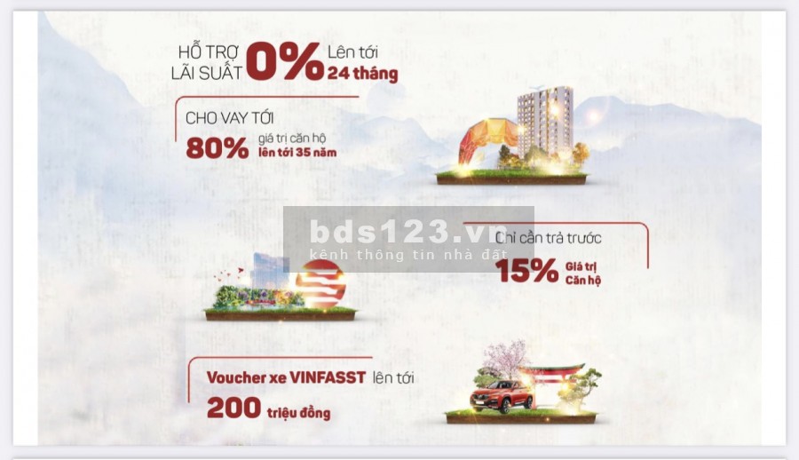 Căn hộ vinhome Q.9 | 1PN+1 | 46,5m2 - Hỗ trợ vay 100% - trả trước 0đ, liên hệ 0902146609