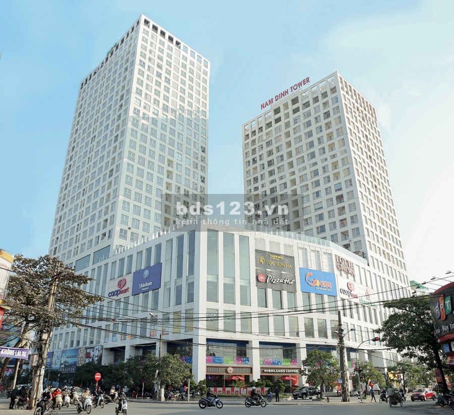 Chung cư Nam Định Tower xu hướng sống hiện đại châu Âu, giá tốt, bàn giao ngay