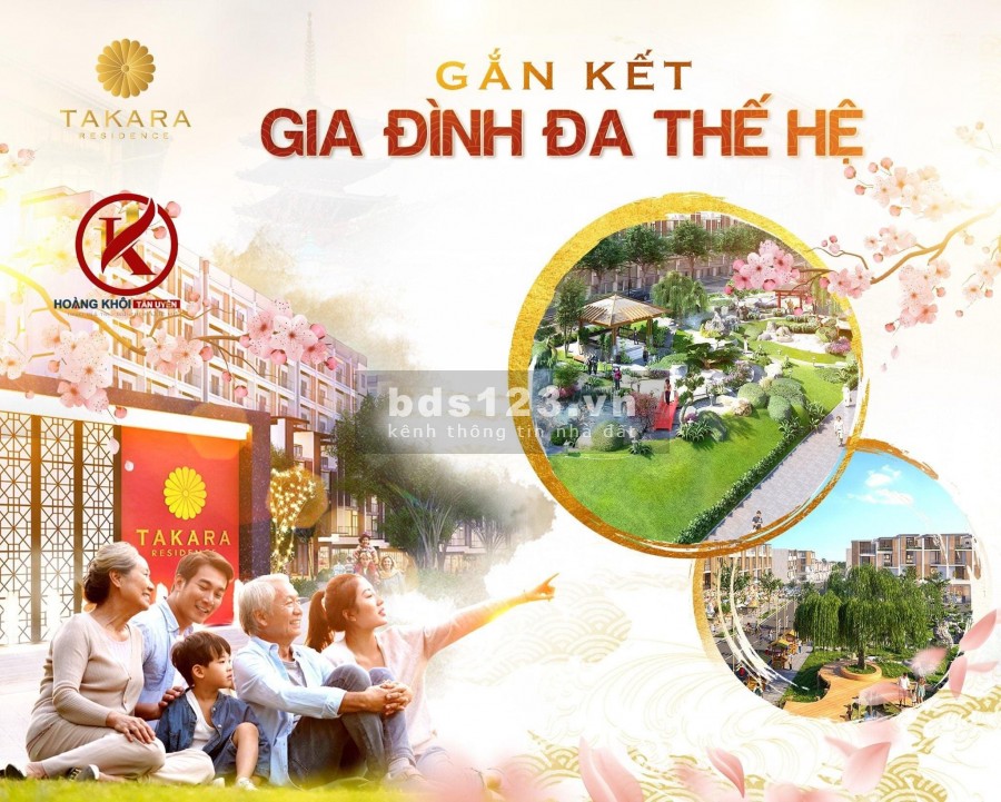 Dự án Takara Residence gắn kết gia đình đa thế hệ, tiện ích đa dạng liên hệ 0976476890