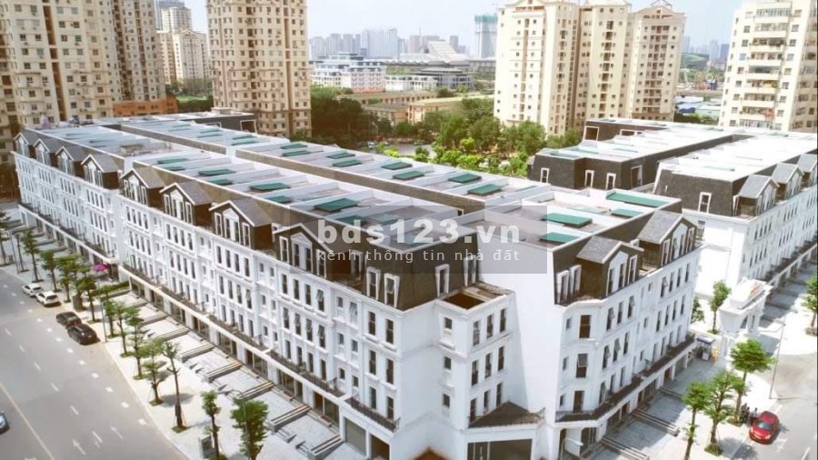 Shophouse vỉa hè miên man, tầng hầm để xe kinh doanh Tố Hữu Quận Hà Đông, giá tốt