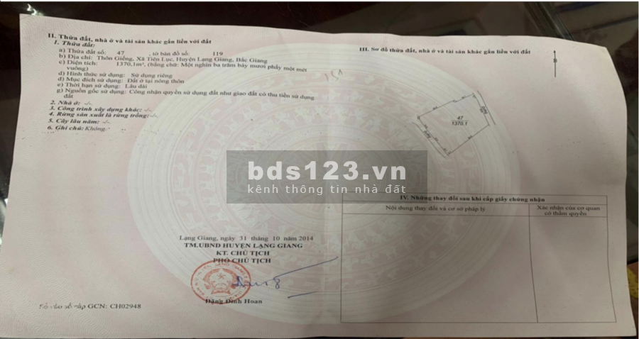 Duy nhất 1 lô Giá cam kết rẻ nhất nằm ngay cạnh đường DT 295, gần các khu công nghiệp