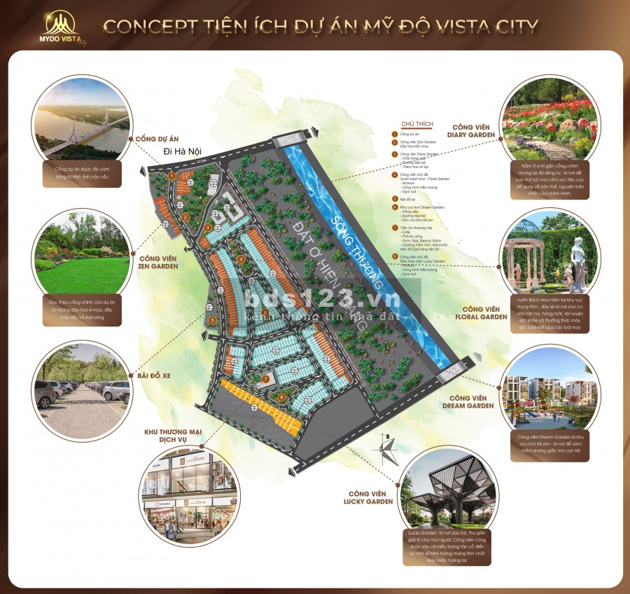Chỉ 600triệu đồng sở hữu ngay 1 lô dự án Mỹ Độ Vista City TP Bắc Giang
