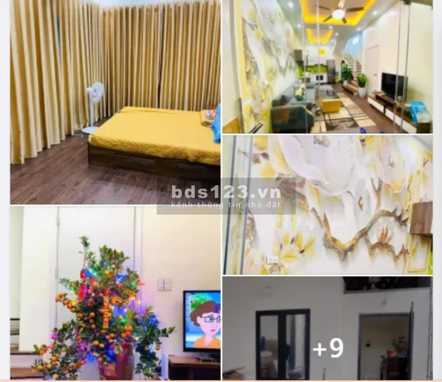 Bán nhà Võ Thị Sáu, Quận Hai Bà Trưng, nhà đẹp rạng ngời, tặng nội thất, lô góc diện tích 40m2