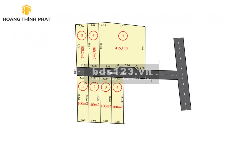 Mở Bán 6 lô F0 Kiệt Trần Hoàn. Giá 9xxtr/Lô, diện tích 100m2, pháp lí rõ ràng, minh bạch