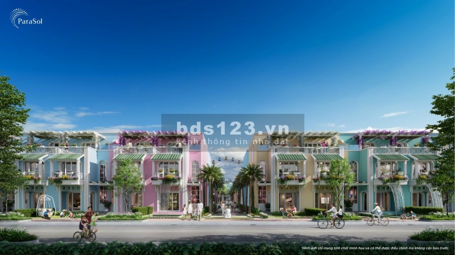 Ra mắt Shophouse Biển Bãi Dài Para Sol Cam Ranh thuộc tổ hợp KN Paradise Cam Ranh LH: 0901100248