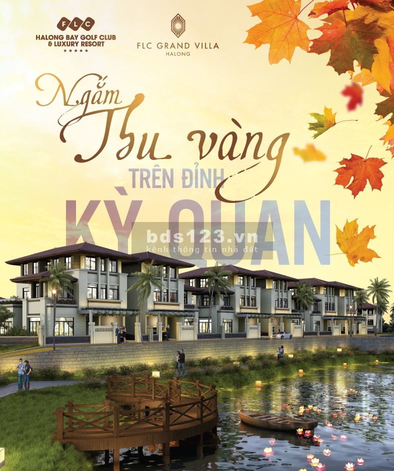 Bán căn biệt thự mùa thu Hạ Long - giá siêu đẹp, hỗ trợ vay, bàn giao sang tên ngay