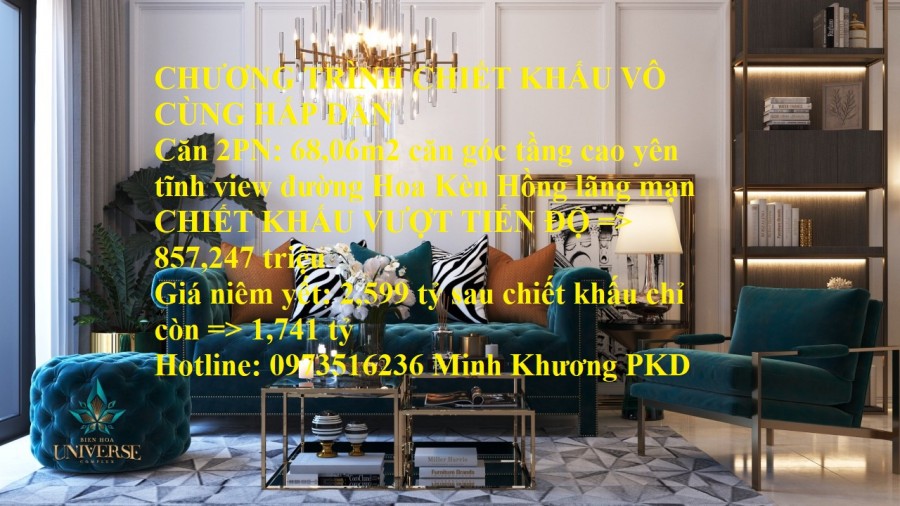 Tổng quan dự án Biên Hoà Universe Complex ưu đãi chiết khấu tốt pháp lí sổ hồng sẵn