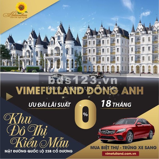 Mở bán dự án KĐT Helianthus Center Red River, hỗ trợ LS 0%/18 tháng. CK lên đến 7%