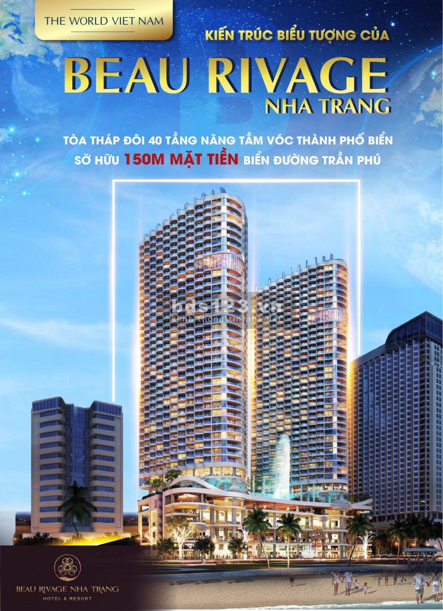 Bán Căn Hộ Biển 40 Trần Phú-Dự Án Beau Rivage Nha Trang-Hoa Hồng Sale 2%