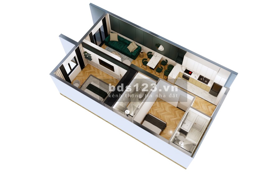 Sở hữu ngay căn hộ cao cấp 5 sao diện tích 78m2, trung tâm thanh phố Huế, giá chỉ 1.8 tỷ