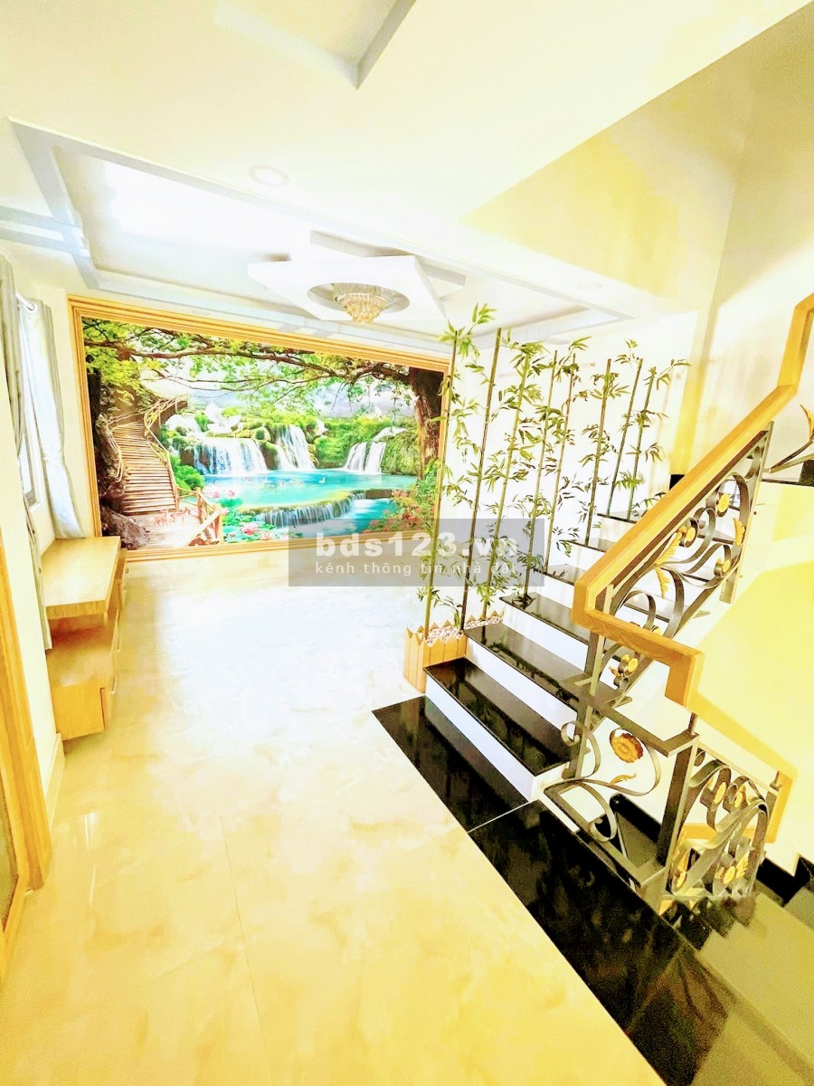 Nhà Mặt Tiền Hẻm Cao Cấp 12m, P8 Gò Vấp 66m. Cơ Hội Đầu Tư Lời Ngay, Rất Hiếm