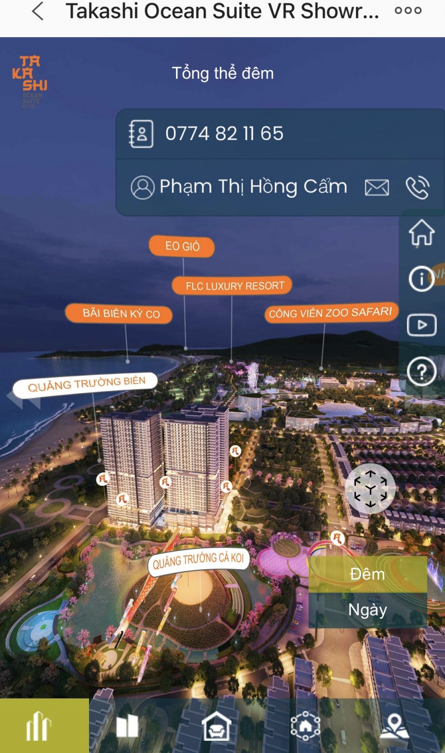 Bán căn hộ ưu đãi gần 150tr căn hộ chung cư Takashi Ocean Suite Kỳ Co Quy Nhơn