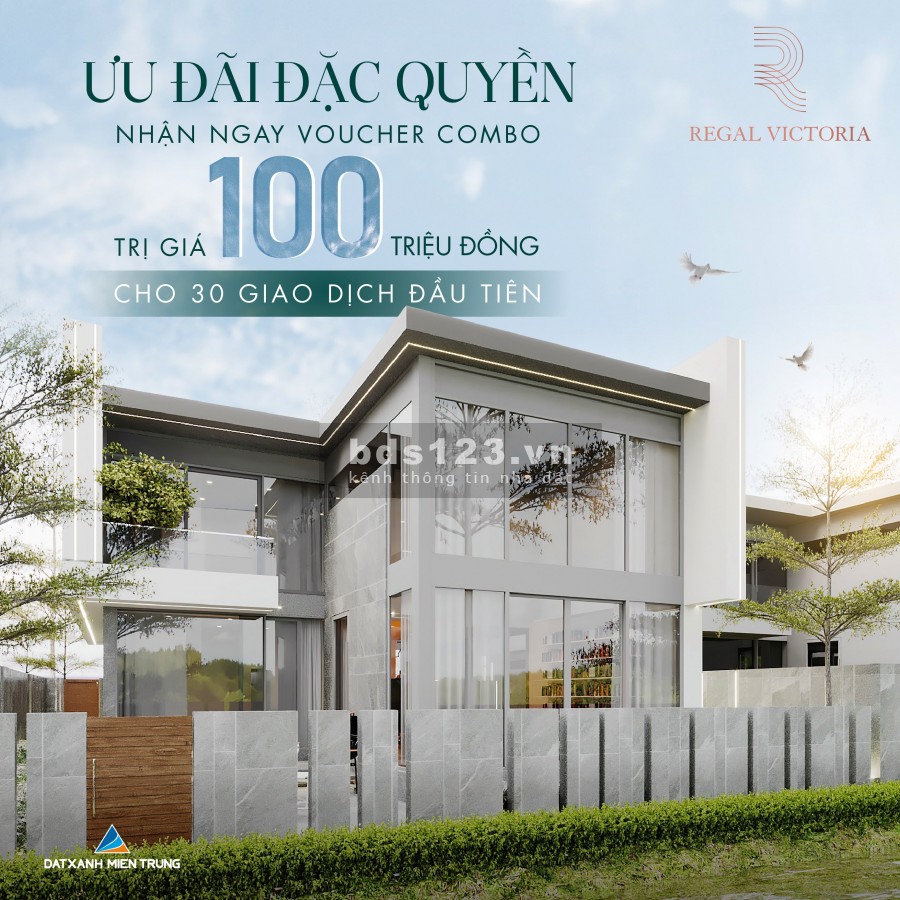 Biệt thự Regal Victoria chiết khấu lên đến 900 triệu cho khách hàng sở hữu trong tuần này