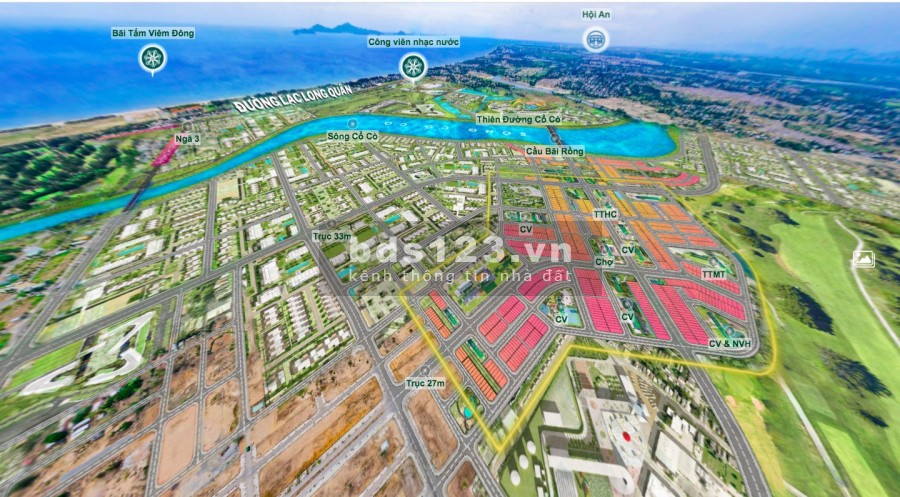 Bán đất nền Nam Đà Nẵng ở ven sông Cổ Cò, gần KCN Điện Nam - Điện Ngọc