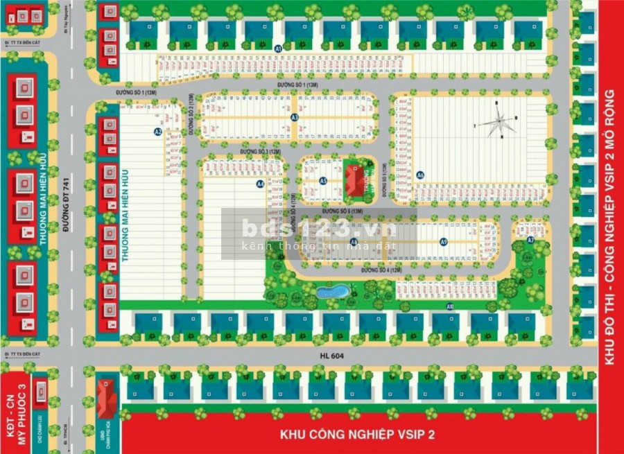 Bán gấp lô đất mặt tiền đường DT741 sổ hồng riêng giá 800 triệu, vị trí cực kỳ đắc địa