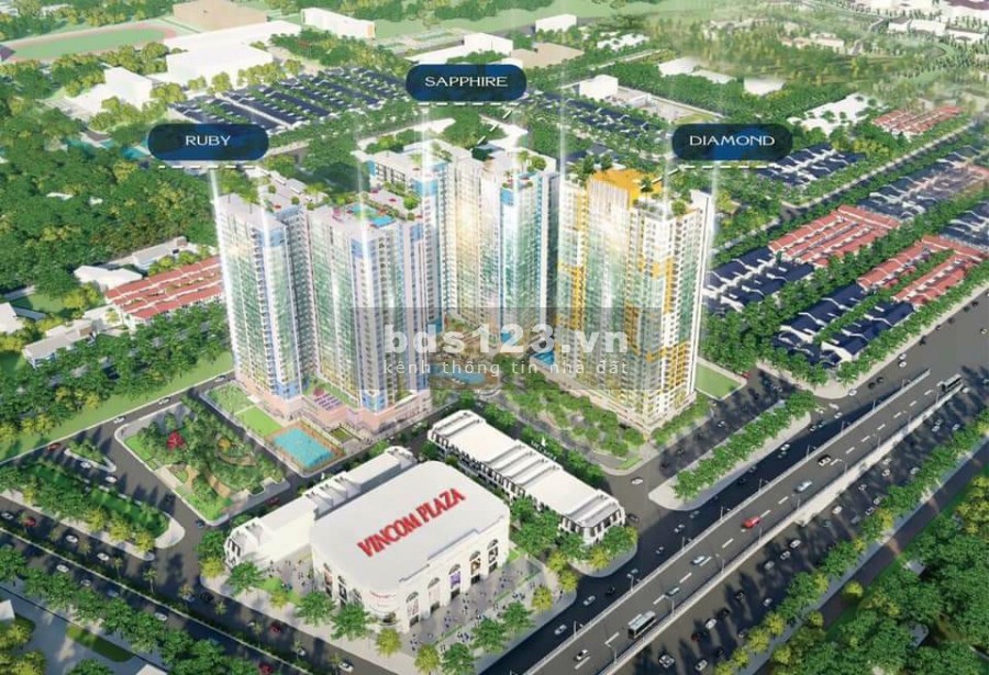 Chỉ với 399tr sở hữu CharmDiamond - Vincom Dĩ An chuẩn cao cấp 5 sao, 100% căn hộ đón nắng gió