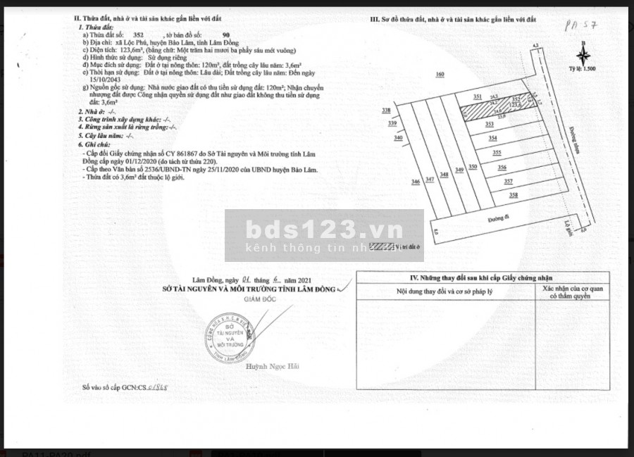 Kẹt tiền bán gấp 2 Lô đất DT 200m2 giá 700tr Sang tên công chứng trong ngày