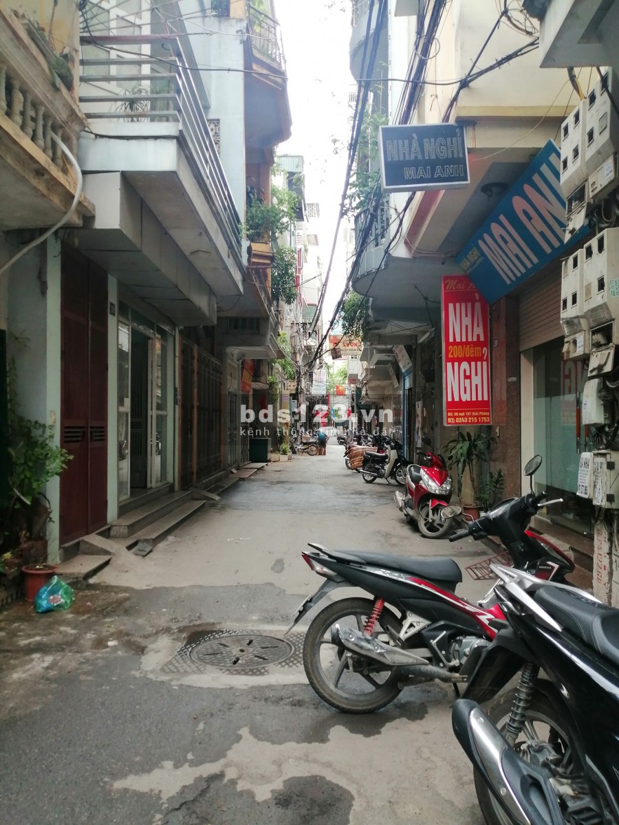 Bán nhà Lê Thanh Nghị, Hai Bà Trưng, diện tích sử dụng 70m2, 2 tầng, ngõ ô tô, kinh doanh