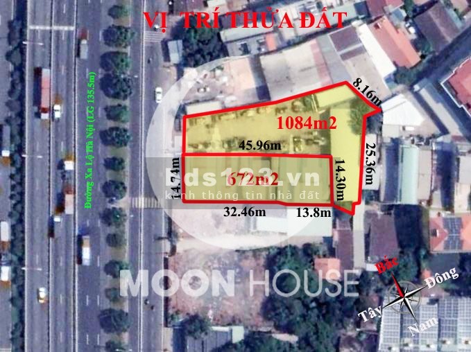 1756m2 đất mặt tiền đường Song Hành Hà Nội phường Hiệp Phú Tp. Thủ Đức