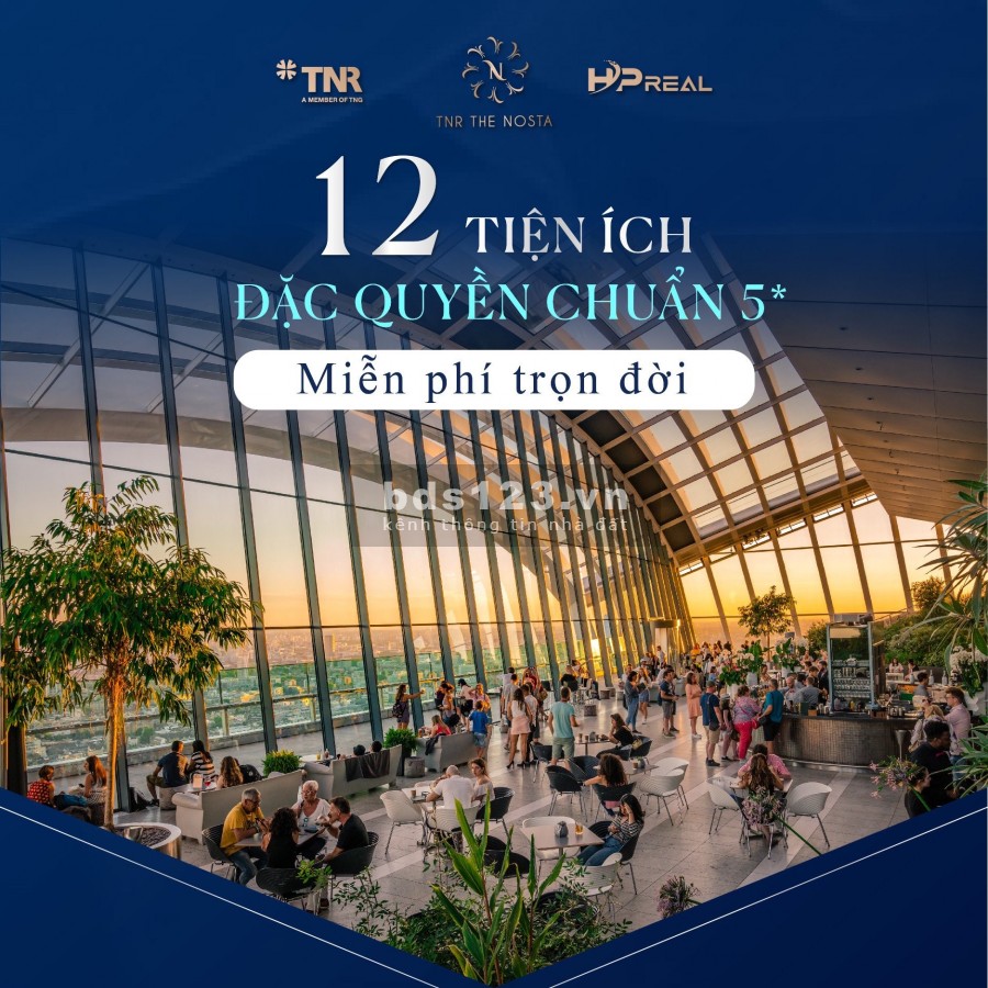 Bán căn hộ chung cư hệ thông tiện tích đầy đủ, chung cư the TNR The Nosta đầu tư sinh lời