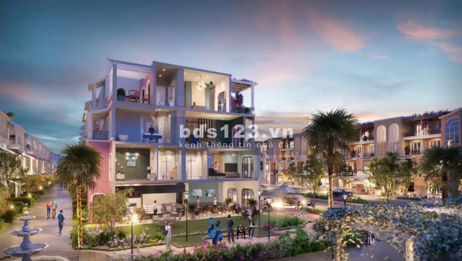 Chiết khấu 8% cho 100 khách hàng đầu tiên, nhà phố dự án Paradise Cam Ranh, giá tốt