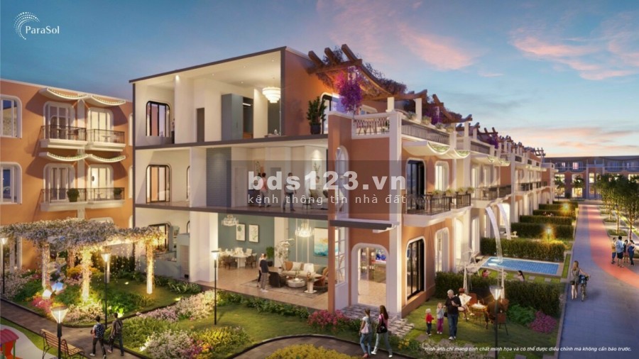 Sở hữu shophouse biển - KN Parasol Cam Ranh, sở hữu lâu dài, với 1,5 tỷ, tiện ích đủ