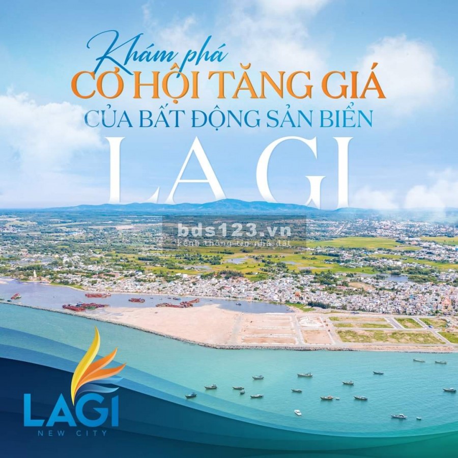 Khu đô thị biển đầu tiên tại Lagi, sổ đỏ sở hữu lâu dài, cam kết lợi nhuận 14%/ năm