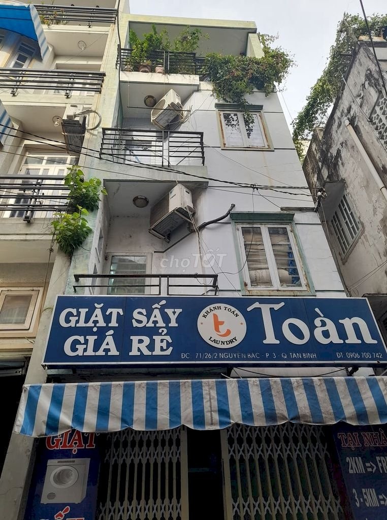 Bán căn nhà vị trí đẹp, trung tâm Quận Tân Bình, sát chợ Phạm Văn Hai, giá bán 7.8 tỷ, sổ sẵn