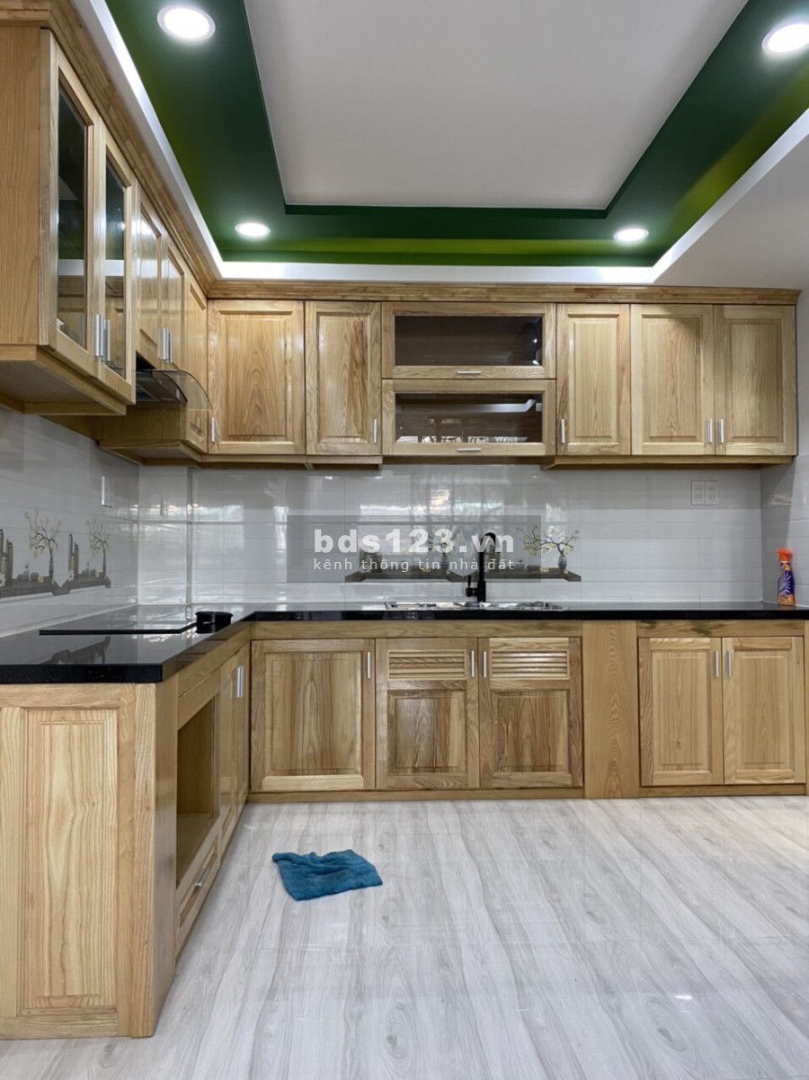 Nhà phố Bình Chánh, 1 trệt 2 lầu 102m2, MT đường lớn Đinh Đức Thiện, SHR (nội thất đầy đủ)