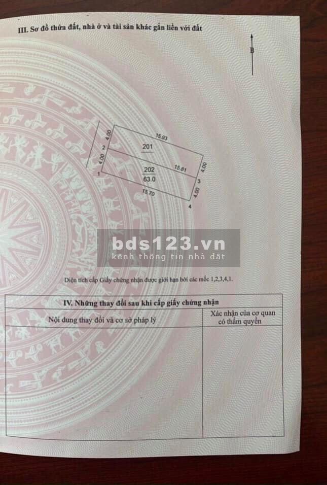 Giá bán 1,25 tỷ, đất 63m2, thông ô tô 7 chỗ tại đường Nhạn Xuân Nộn, Đông Anh, hà Nội